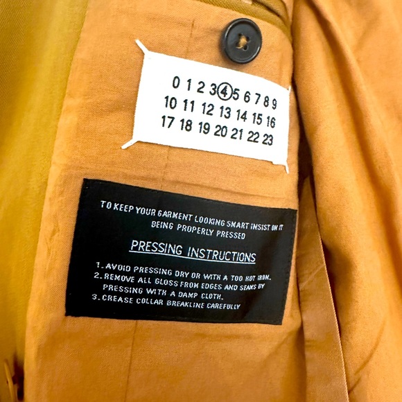 Maison Martin Margiela Paris gabardine overcoat with tag! Size Italian 44 - Picture 3 of 5